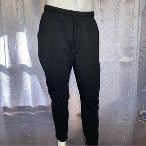 Athletic Works -Driworks Men's Black Sweatpants 36/30